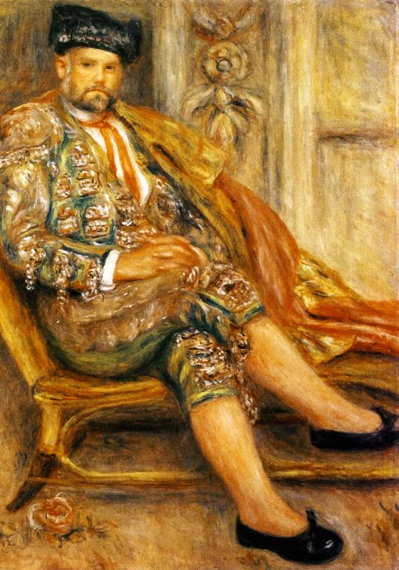 Pierre-Auguste Renoir Ambroise Vollard Portrait Sweden oil painting art